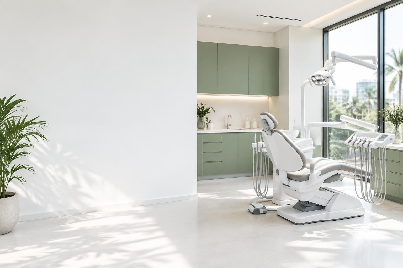 Illustrative dental treatment room