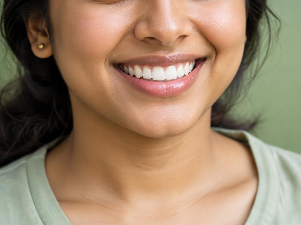 A natural, confident smile